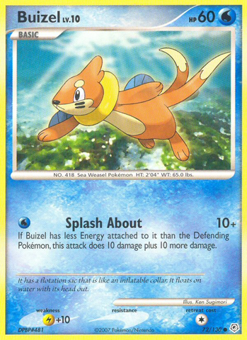 Buizel (72/130) [Diamond &amp; Pearl: Base Set] 