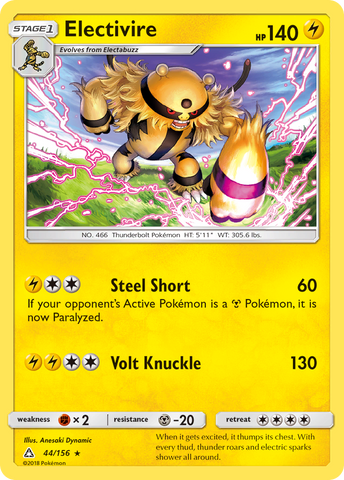 Electivire (44/156) [Sun &amp; Moon: Ultra Prism] 