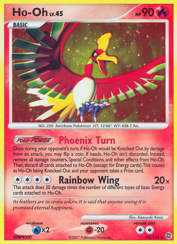 Ho-Oh (10/132) [Diamond &amp; Pearl: Secret Wonders] 