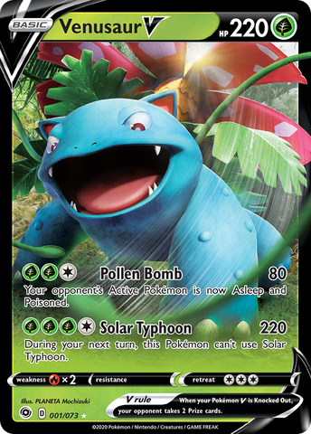 Venusaur V (001/073) [Sword &amp; Shield: Champion's Path] 