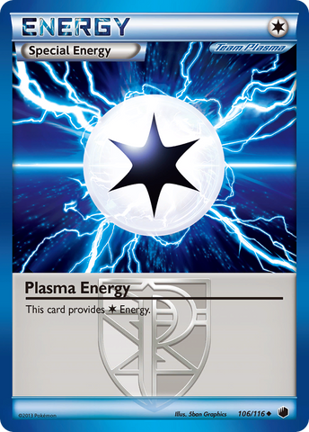 Plasma Energy (106/116) [Black &amp; White: Plasma Freeze] 
