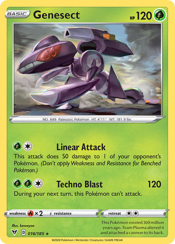 Genesect (016/185) [Sword &amp; Shield: Vivid Voltage] 