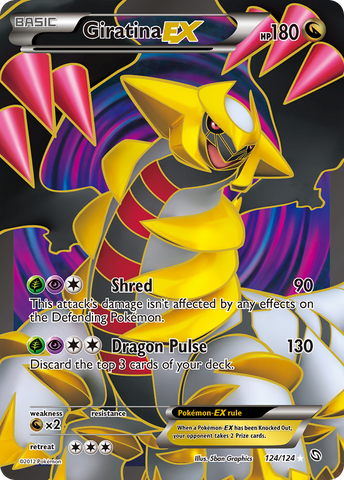 Giratina EX (124/124) [Black &amp; White: Dragons Exalted] 