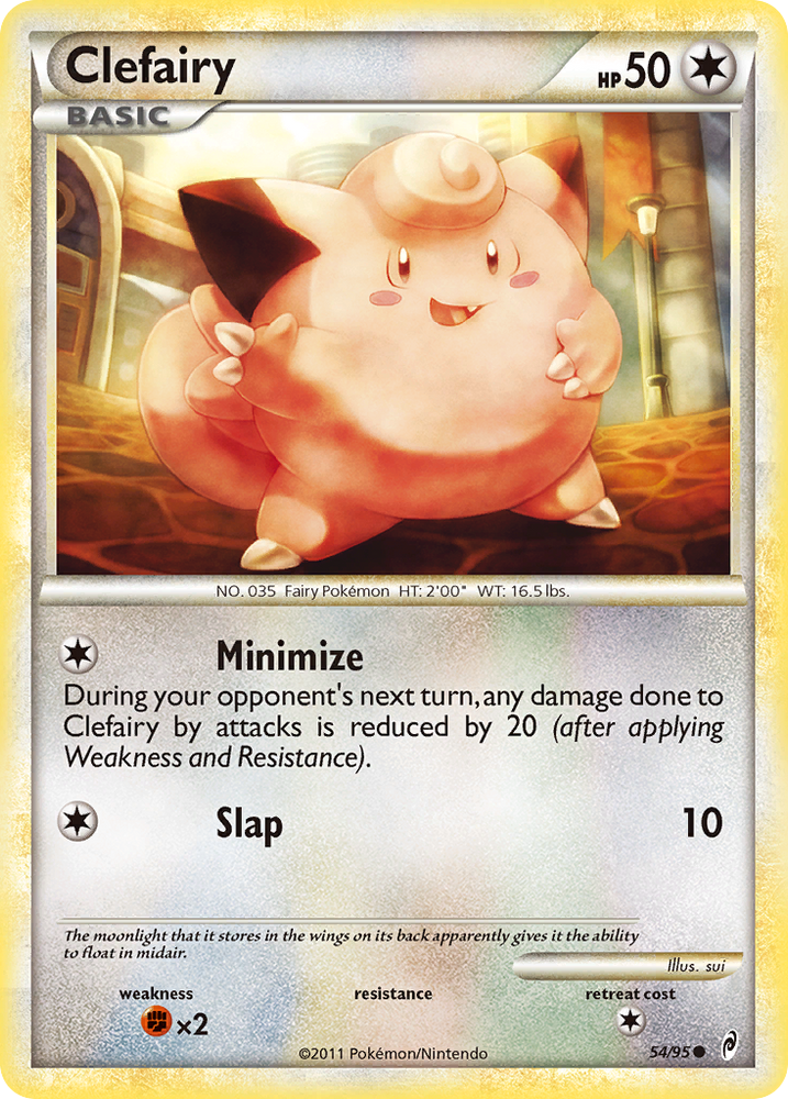 Clefairy (54/95) [HeartGold &amp; SoulSilver: Call of Legends] 