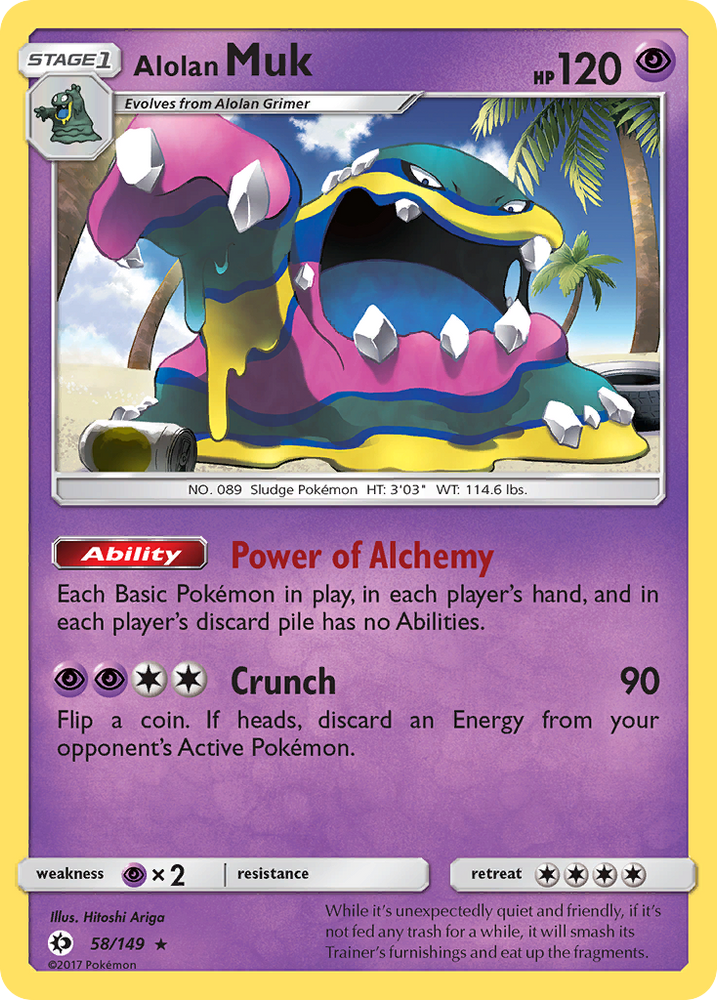 Alolan Muk (58/149) [Sun &amp; Moon: Base Set] 