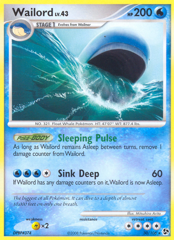 Wailord (30/106) [Diamond &amp; Pearl: Great Encounters] 