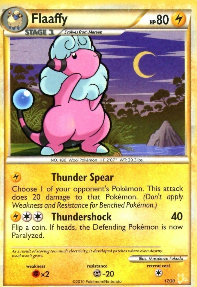 Flaaffy (17/30) [HeartGold &amp; SoulSilver: Trainer Kit - Raichu] 
