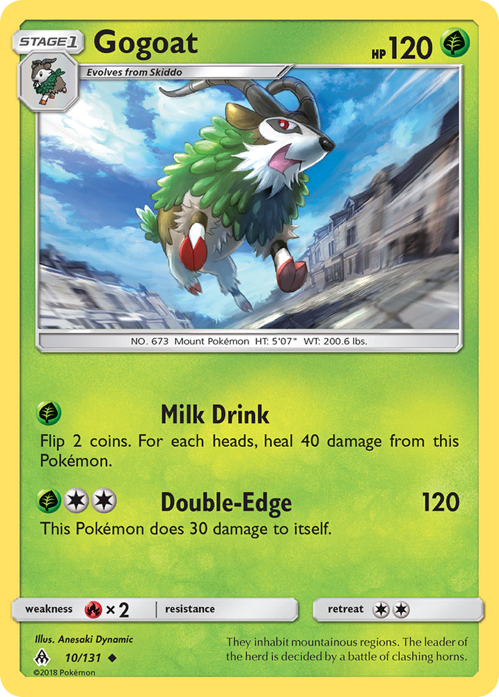 Gogoat (10/131) [Sun &amp; Moon: Forbidden Light] 