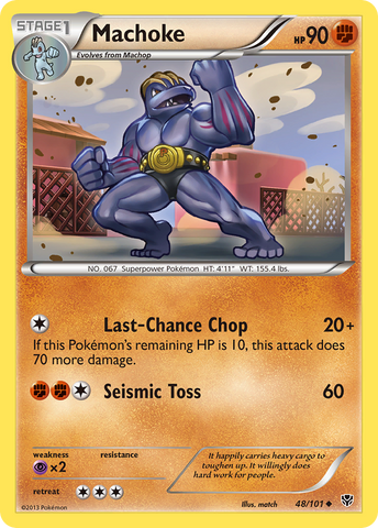Machoke (48/101) [Black &amp; White: Plasma Blast] 