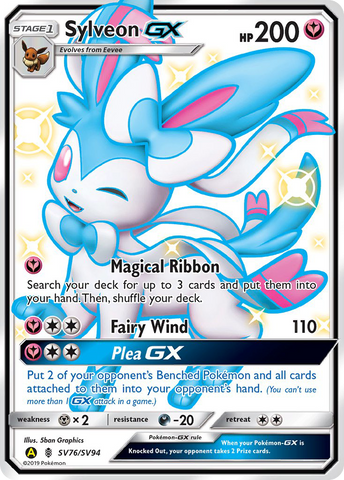 Sylveon GX (SV76/SV94) [Sun &amp; Moon: Hidden Fates - Shiny Vault] 