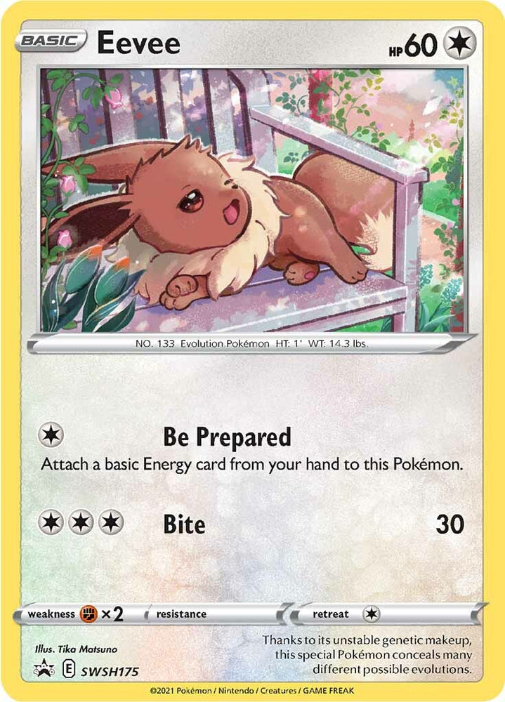 Eevee (SWSH175) [Sword &amp; Shield: Black Star Promos] 