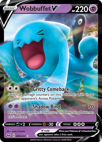 Wobbuffet V (086/202) [Sword &amp; Shield: Base Set] 