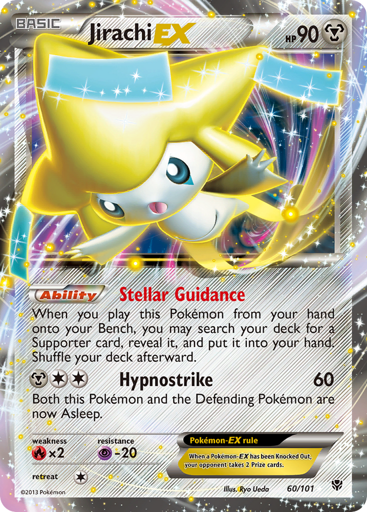 Jirachi EX (60/101) [Black &amp; White: Plasma Blast] 