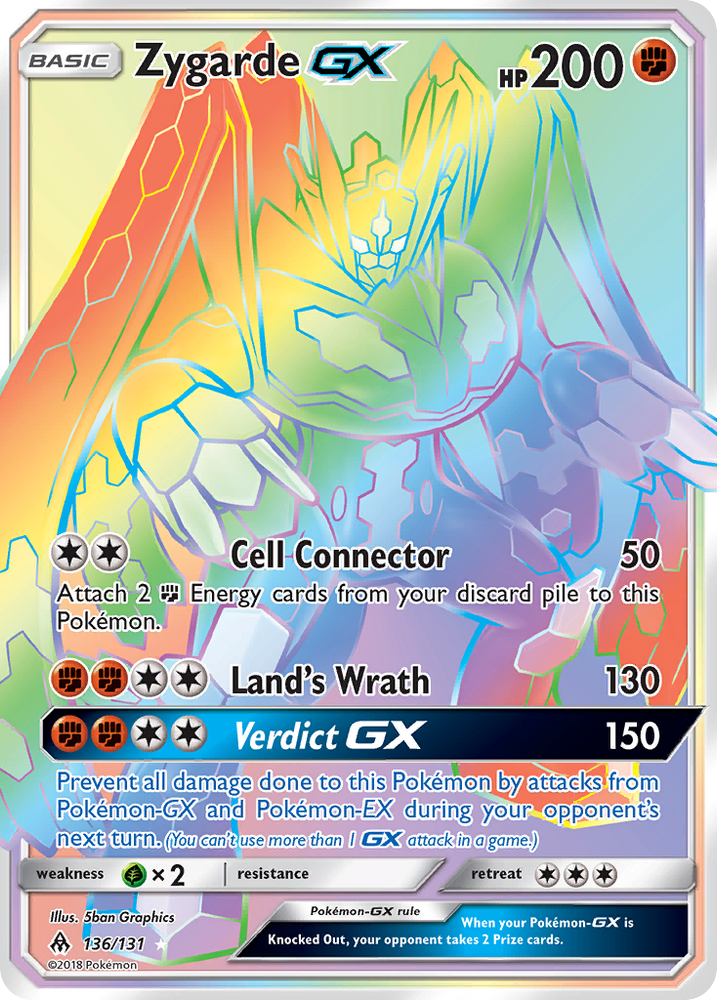 Zygarde GX (136/131) [Sun &amp; Moon: Forbidden Light] 