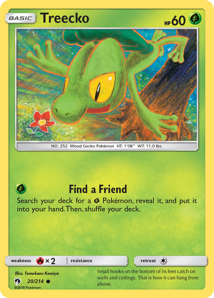 Treecko (20/214) [Sun &amp; Moon: Lost Thunder] 