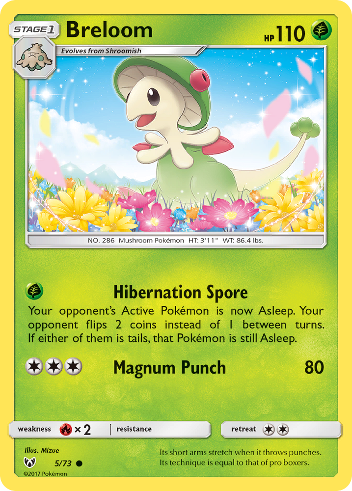 Breloom (5/73) [Sun &amp; Moon: Shining Legends] 