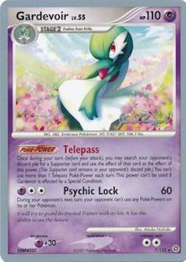 Gardevoir LV.55 (7/132) (Psychic Lock - Jason Klaczynski) [World Championships 2008]