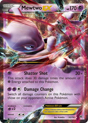 Mewtwo EX (62/162) [XY:BREAKthrough] 