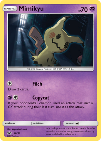 Mimikyu (SM99) [Sun &amp; Moon: Black Star Promos] 