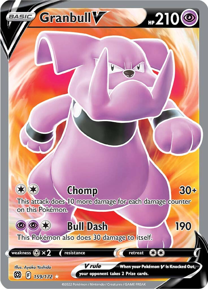 Granbull V (159/172) [Sword &amp; Shield: Brilliant Stars] 