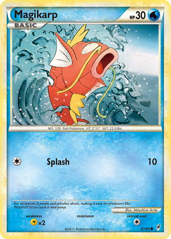 Magikarp (61/95) [HeartGold &amp; SoulSilver: Call of Legends] 