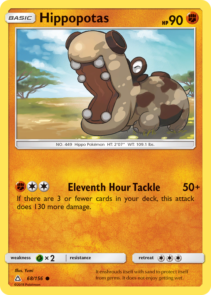 Hippos (68/156) [Sun &amp; Moon: Ultra Prism] 