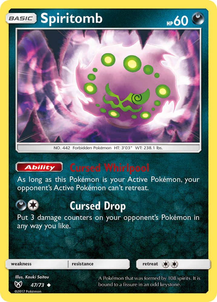 Spiritomb (47/73) [Sun &amp; Moon: Shining Legends] 