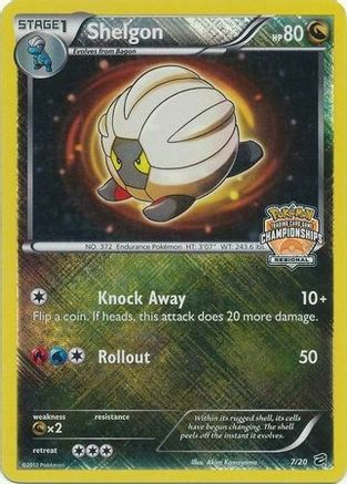 Shelgon (7/20) (Regional Championship) [Black &amp; White: Dragon Vault] 