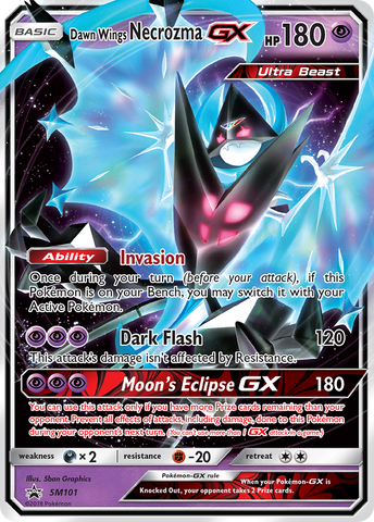 Dawn Wings Necrozma GX (SM101) [Sun &amp; Moon: Black Star Promos] 