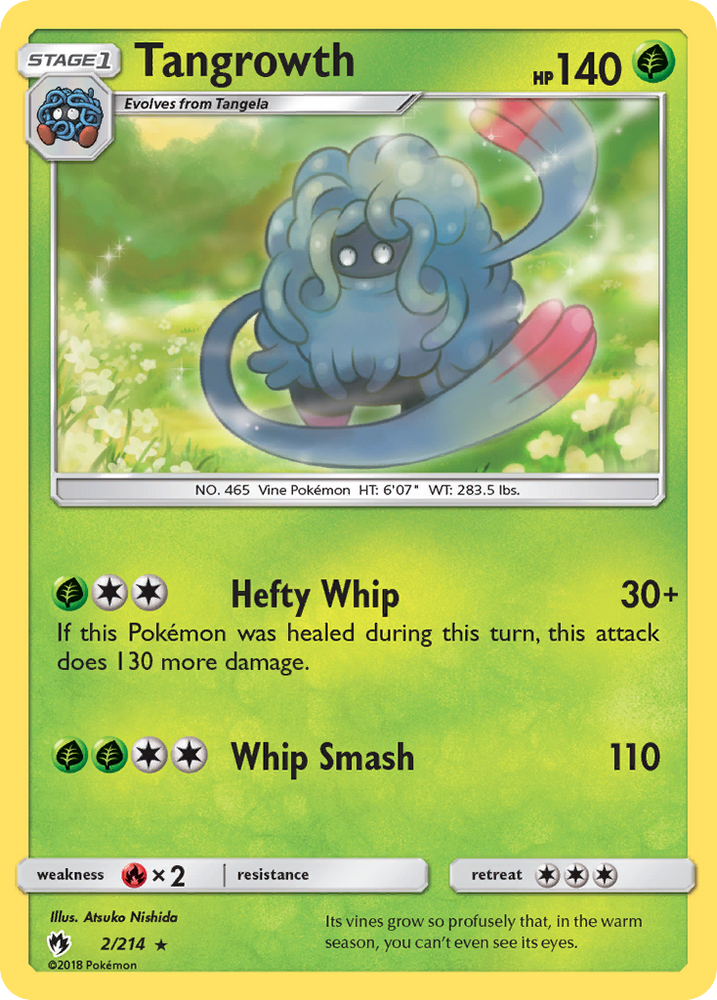 Tangrowth (2/214) [Sun &amp; Moon: Lost Thunder] 