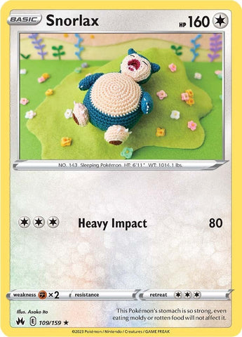 Snorlax (109/159) [Sword &amp; Shield: Crown Zenith] 