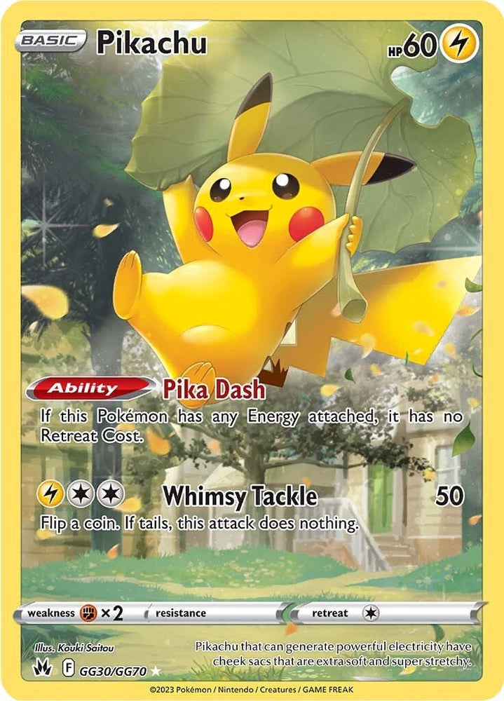 Pikachu (GG30/GG70) [Sword &amp; Shield: Crown Zenith] 