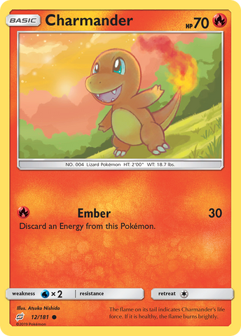 Charmander (12/181) [Sun &amp; Moon: Team Up] 