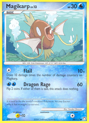 Magikarp (89/123) [Diamond &amp; Pearl: Mysterious Treasures] 