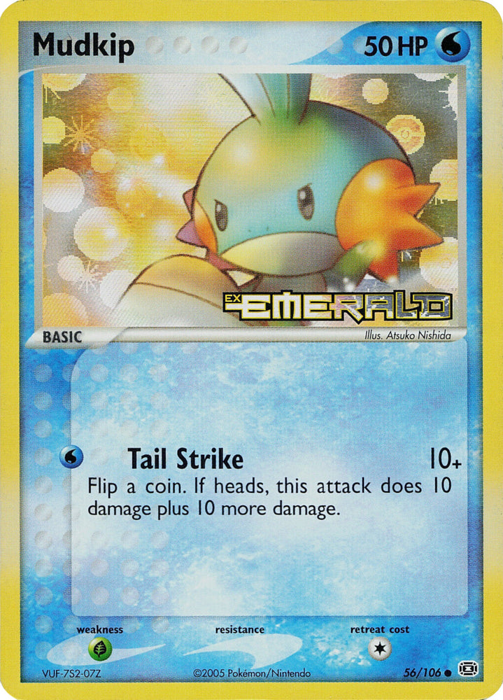 Mudkip (56/106) (Stamped) [EX: Emerald]