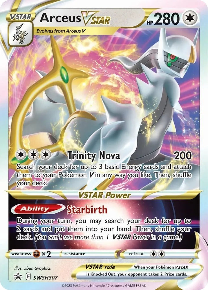 Arceus VSTAR (SWSH307) [Sword &amp; Shield: Black Star Promos] 