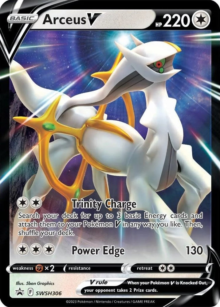 Arceus V (SWSH306) [Sword &amp; Shield: Black Star Promos] 