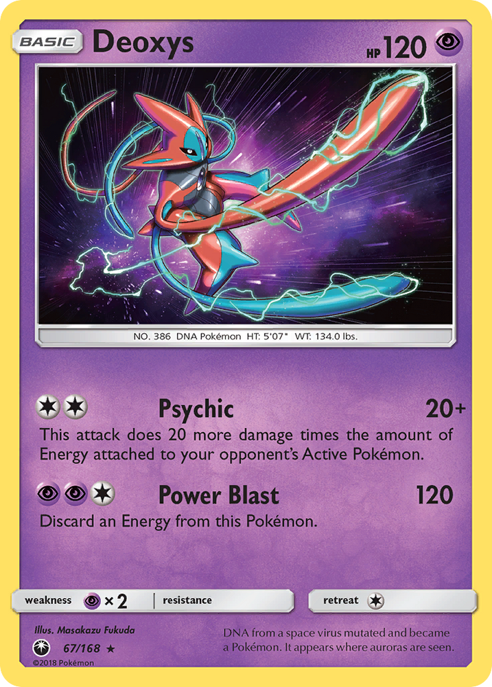 Deoxys (67/168) [Sun &amp; Moon: Celestial Storm] 