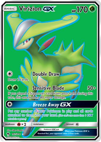 Virizion GX (197/214) [Sun &amp; Moon: Lost Thunder] 