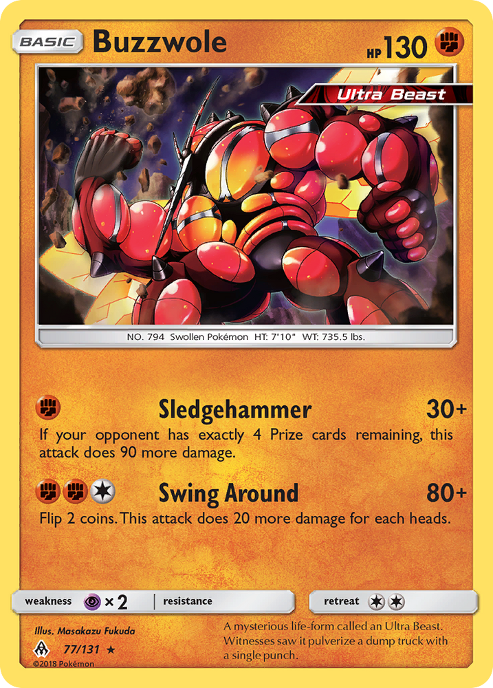 Buzzwole (77/131) [Sun &amp; Moon: Forbidden Light] 