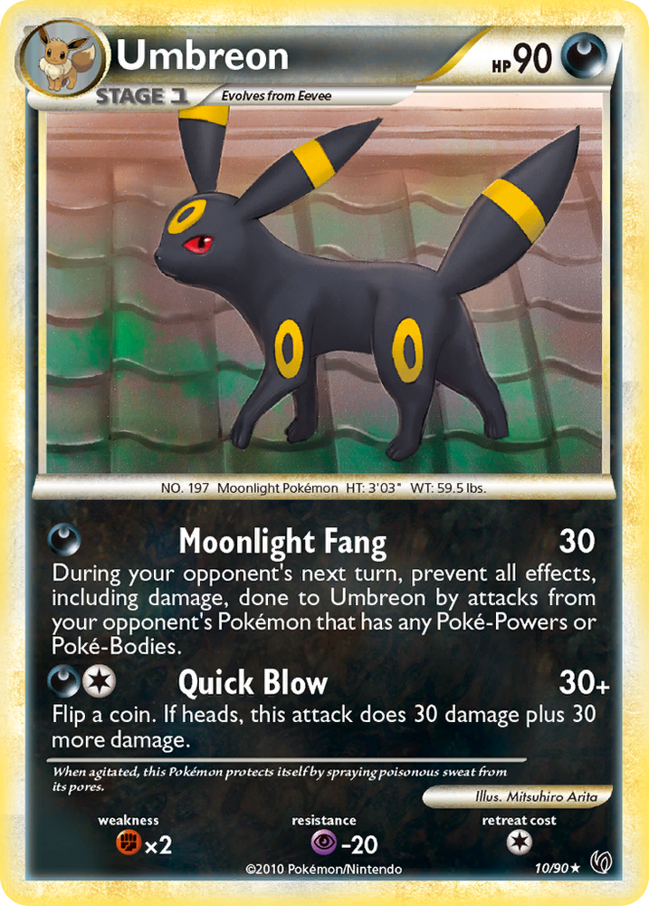 Umbreon (10/90) [HeartGold &amp; SoulSilver: Undaunted] 