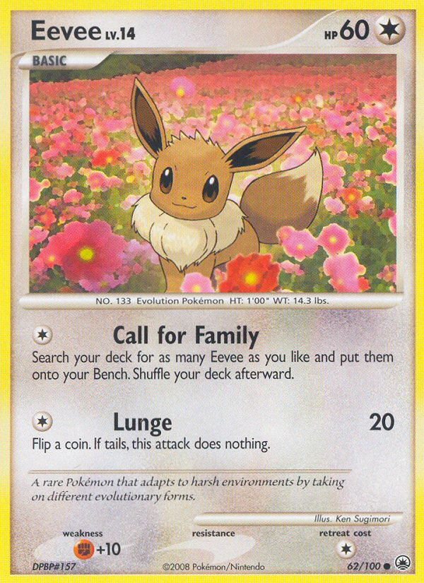 Eevee (62/100) [Diamond &amp; Pearl: Majestic Dawn] 