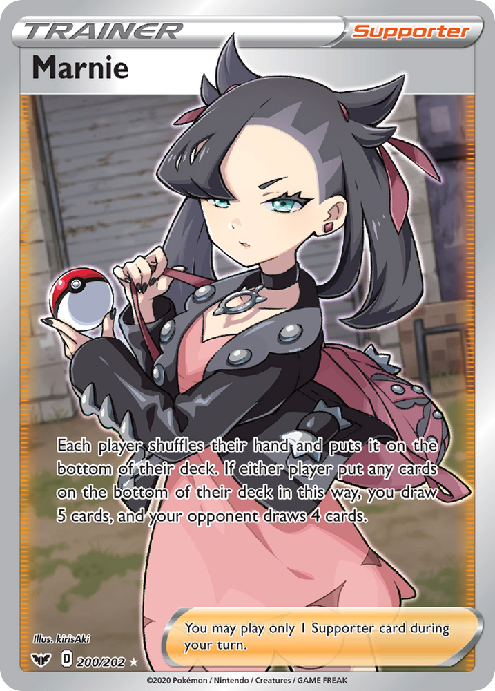 Marnie (200/202) [Sword &amp; Shield: Base Set] 