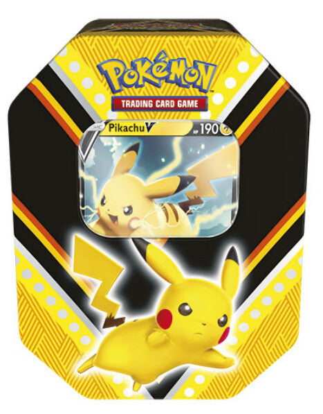 Sword &amp; Shield - V Powers Tin (Pikachu V) (International Version) 