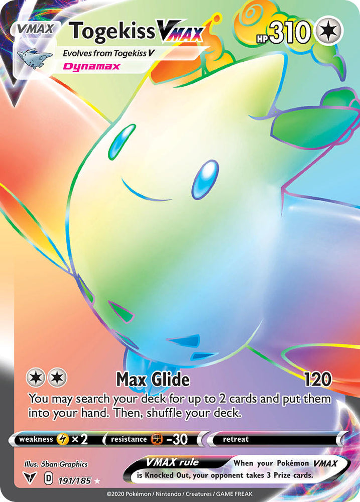 Togekiss VMAX (191/185) [Sword &amp; Shield: Vivid Voltage] 