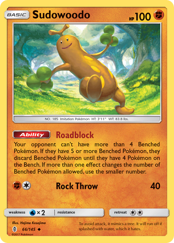 Sudowoodo (66/145) [Sun &amp; Moon: Guardians Rising] 