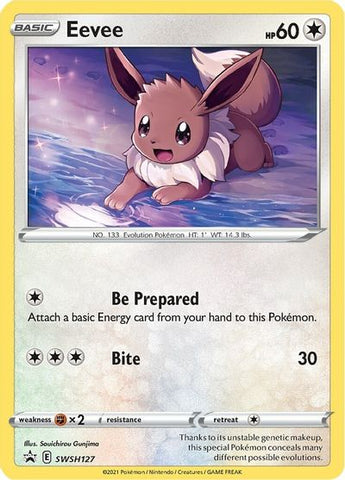 Eevee (SWSH127) [Sword &amp; Shield: Black Star Promos] 