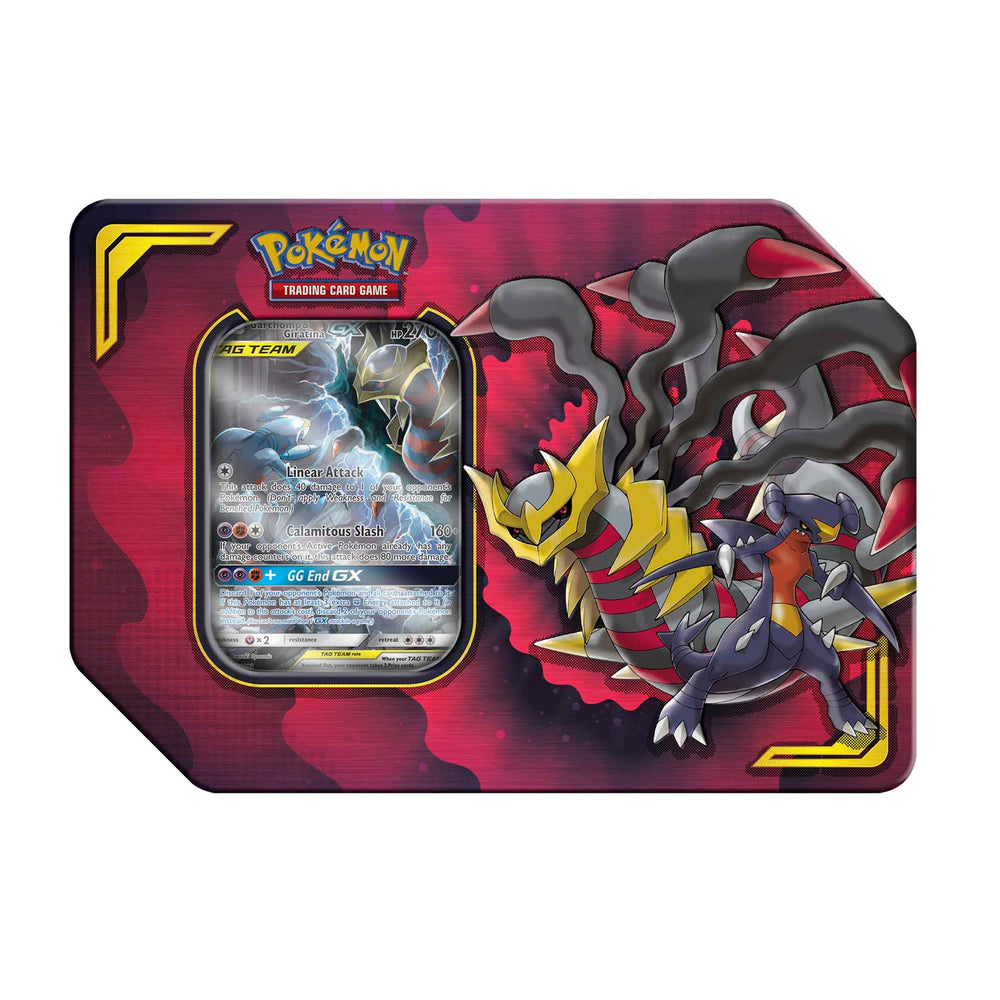 Sun &amp; Moon: Unified Minds - Power Partnership Tin (Garchomp &amp; Giratina GX) 