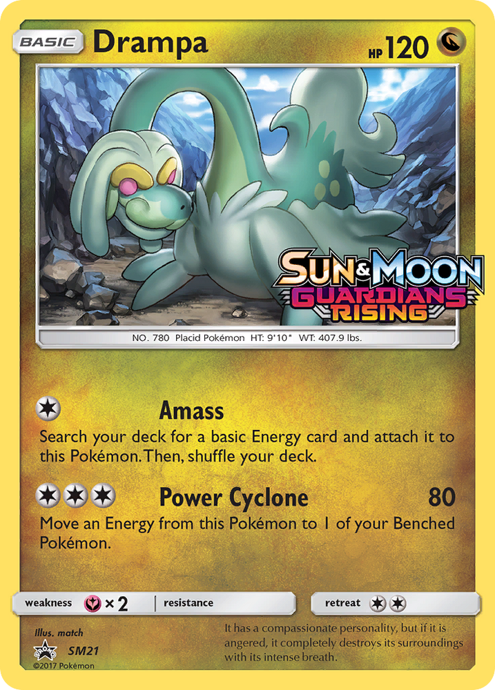 Drampa (SM21) [Sun &amp; Moon: Black Star Promos] 