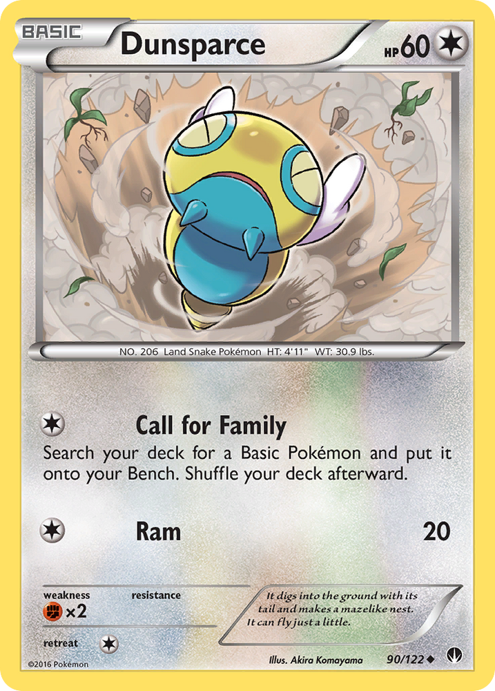 Dunsparce (90/122) [XY:BREAKpoint] 